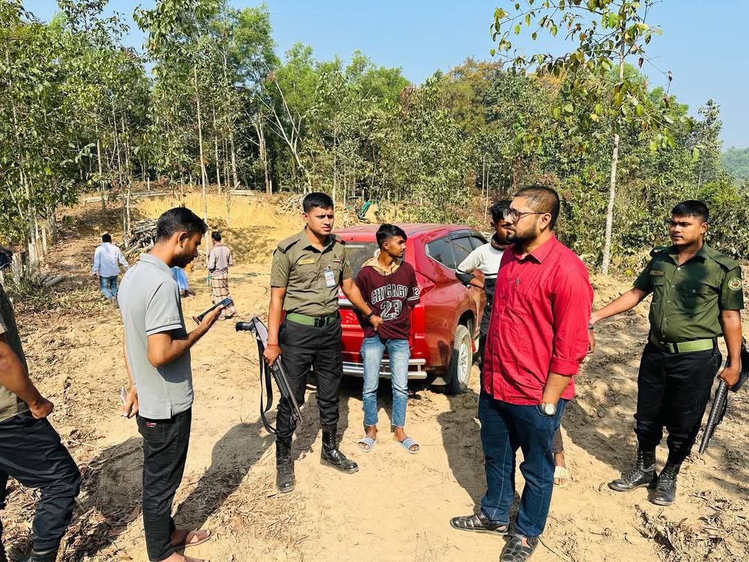 লামায় পাহাড় কাটার অপরাধে কোয়ান্টাম ফাউন্ডেশনের পাঁচ লাখ টাকা অর্থদণ্ড