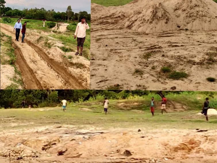 লামায় অবৈধ বালু উত্তোলন স্থানে অভিযান: আটক নেই, পালিয়েছেন চক্রের সদস্যরা