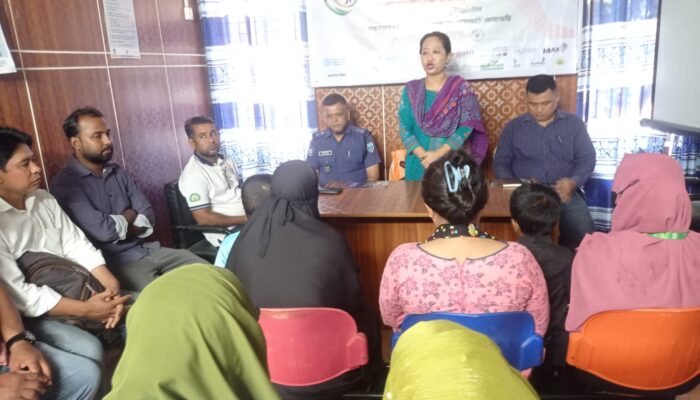মহালছড়িতে সপ্তাহব্যাপী সচেতনতার সূচনা